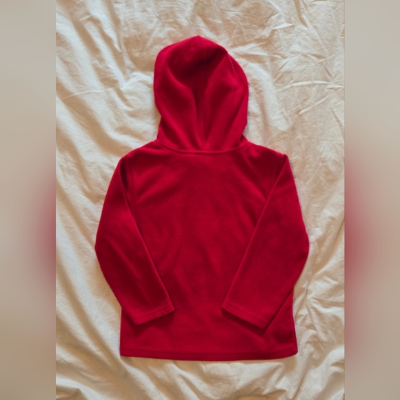 VEUC - Vintage Mickey Mouse Fleece Hoodie; from Disney Store; Size 4; Red - Picture 11 of 12
